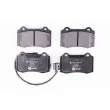 Jeu de 4 plaquettes de frein avant HELLA PAGID 8DB 355 011-741 - Visuel 1
