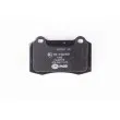 Jeu de 4 plaquettes de frein avant HELLA PAGID 8DB 355 011-741 - Visuel 3