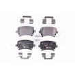 Jeu de 4 plaquettes de frein arrière HELLA PAGID 8DB 355 011-771 - Visuel 1