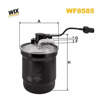 Filtre à carburant WIX FILTERS