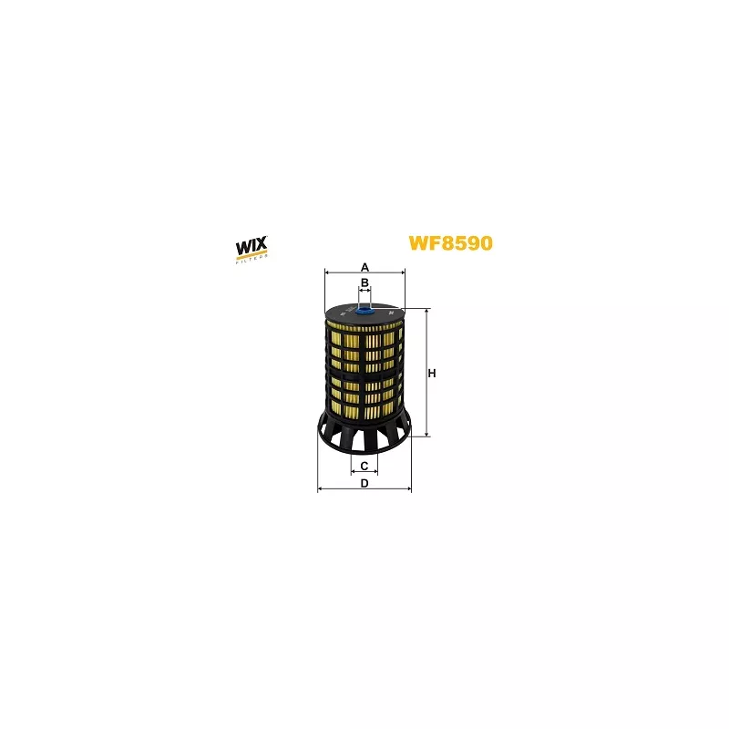 Filtre à carburant WIX FILTERS WF8590