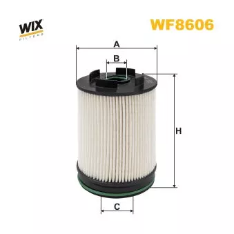 Filtre à carburant WIX FILTERS