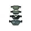 Jeu de 4 plaquettes de frein avant HELLA PAGID 8DB 355 011-941 - Visuel 1