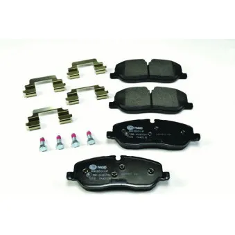 Jeu de 4 plaquettes de frein avant HELLA PAGID 8DB 355 011-971