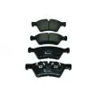 Jeu de 4 plaquettes de frein avant HELLA PAGID 8DB 355 012-011 - Visuel 1