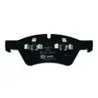Jeu de 4 plaquettes de frein avant HELLA PAGID 8DB 355 012-011 - Visuel 3