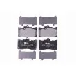 Jeu de 4 plaquettes de frein avant HELLA PAGID 8DB 355 012-121 - Visuel 1