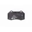 Jeu de 4 plaquettes de frein avant HELLA PAGID 8DB 355 012-151 - Visuel 3