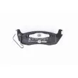 Jeu de 4 plaquettes de frein arrière HELLA PAGID 8DB 355 012-181 - Visuel 3