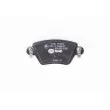 Jeu de 4 plaquettes de frein arrière HELLA PAGID 8DB 355 012-211 - Visuel 3
