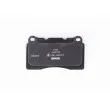 Jeu de 4 plaquettes de frein avant HELLA PAGID 8DB 355 012-291 - Visuel 3