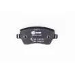Jeu de 4 plaquettes de frein avant HELLA PAGID 8DB 355 012-301 - Visuel 3