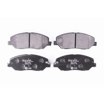 Jeu de 4 plaquettes de frein avant HELLA PAGID 8DB 355 012-371