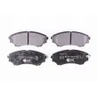 Jeu de 4 plaquettes de frein avant HELLA PAGID 8DB 355 012-381 - Visuel 1