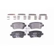 Jeu de 4 plaquettes de frein arrière HELLA PAGID 8DB 355 012-421 - Visuel 1