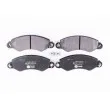 Jeu de 4 plaquettes de frein avant HELLA PAGID 8DB 355 012-431 - Visuel 1