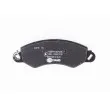 Jeu de 4 plaquettes de frein avant HELLA PAGID 8DB 355 012-431 - Visuel 3