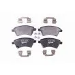 Jeu de 4 plaquettes de frein avant HELLA PAGID 8DB 355 012-511 - Visuel 1