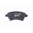 Jeu de 4 plaquettes de frein avant HELLA PAGID 8DB 355 012-511 - Visuel 3