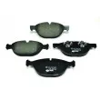 Jeu de 4 plaquettes de frein avant HELLA PAGID 8DB 355 012-661 - Visuel 1