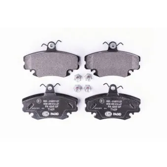 Jeu de 4 plaquettes de frein avant HELLA PAGID 8DB 355 012-671