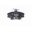 Jeu de 4 plaquettes de frein avant HELLA PAGID 8DB 355 012-671 - Visuel 3
