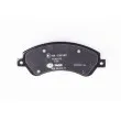 Jeu de 4 plaquettes de frein avant HELLA PAGID 8DB 355 012-771 - Visuel 3