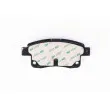 Jeu de 4 plaquettes de frein arrière HELLA PAGID 8DB 355 012-781 - Visuel 3