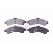 Jeu de 4 plaquettes de frein avant HELLA PAGID 8DB 355 012-811 - Visuel 1