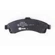 Jeu de 4 plaquettes de frein avant HELLA PAGID 8DB 355 012-811 - Visuel 3