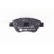 Jeu de 4 plaquettes de frein avant HELLA PAGID 8DB 355 012-841 - Visuel 3