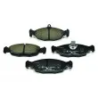 Jeu de 4 plaquettes de frein arrière HELLA PAGID 8DB 355 013-031 - Visuel 1