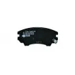 Jeu de 4 plaquettes de frein avant HELLA PAGID 8DB 355 013-041 - Visuel 3