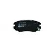Jeu de 4 plaquettes de frein avant HELLA PAGID 8DB 355 013-051 - Visuel 3