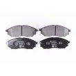 Jeu de 4 plaquettes de frein avant HELLA PAGID 8DB 355 013-141 - Visuel 1