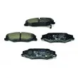 Jeu de 4 plaquettes de frein arrière HELLA PAGID 8DB 355 013-191 - Visuel 1