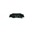 Jeu de 4 plaquettes de frein arrière HELLA PAGID 8DB 355 013-191 - Visuel 3