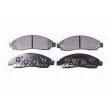 Jeu de 4 plaquettes de frein avant HELLA PAGID 8DB 355 013-291 - Visuel 1