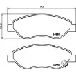 Jeu de 4 plaquettes de frein avant HELLA PAGID 8DB 355 013-401 - Visuel 2