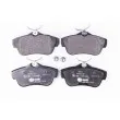 Jeu de 4 plaquettes de frein arrière HELLA PAGID 8DB 355 013-421 - Visuel 1