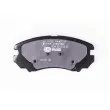 Jeu de 4 plaquettes de frein avant HELLA PAGID 8DB 355 013-521 - Visuel 3