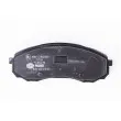 Jeu de 4 plaquettes de frein avant HELLA PAGID 8DB 355 013-541 - Visuel 3