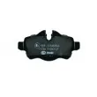 Jeu de 4 plaquettes de frein arrière HELLA PAGID 8DB 355 013-661 - Visuel 3