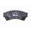 Jeu de 4 plaquettes de frein avant HELLA PAGID 8DB 355 013-701 - Visuel 3