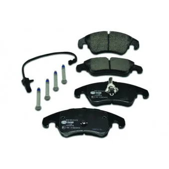 Jeu de 4 plaquettes de frein avant HELLA PAGID 8DB 355 013-751