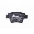 Jeu de 4 plaquettes de frein arrière HELLA PAGID 8DB 355 013-851 - Visuel 3