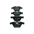 Jeu de 4 plaquettes de frein avant HELLA PAGID 8DB 355 013-931 - Visuel 1