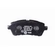 Jeu de 4 plaquettes de frein avant HELLA PAGID 8DB 355 014-001 - Visuel 3