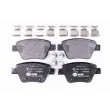 Jeu de 4 plaquettes de frein arrière HELLA PAGID 8DB 355 014-021 - Visuel 1