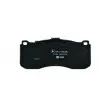Jeu de 4 plaquettes de frein avant HELLA PAGID 8DB 355 014-041 - Visuel 3